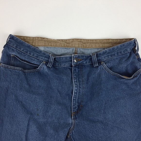 Duluth Trading Co Heavy Work Barn Jeans Men 40 X 27 Medium Wash Cotton - Picture 7 of 12